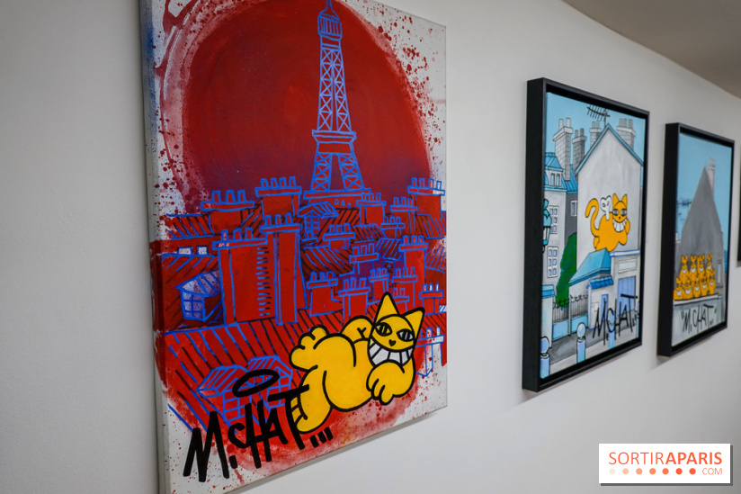 M. Chat, nos photos de son expo à la Galerie Brugier-Rigail