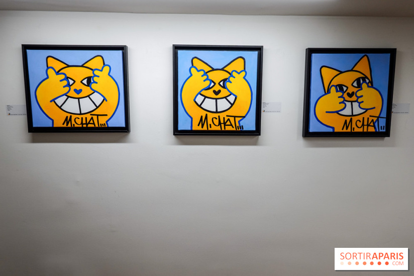 M. Chat, nos photos de son expo à la Galerie Brugier-Rigail - DSC05939
