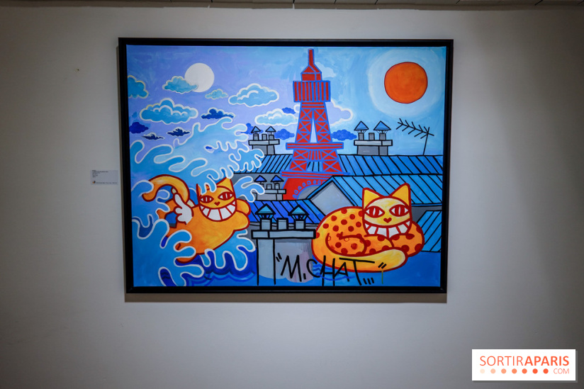 M. Chat, nos photos de son expo à la Galerie Brugier-Rigail