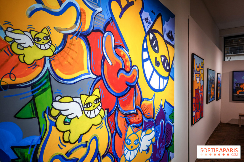 M. Chat, nos photos de son expo à la Galerie Brugier-Rigail - DSC05948