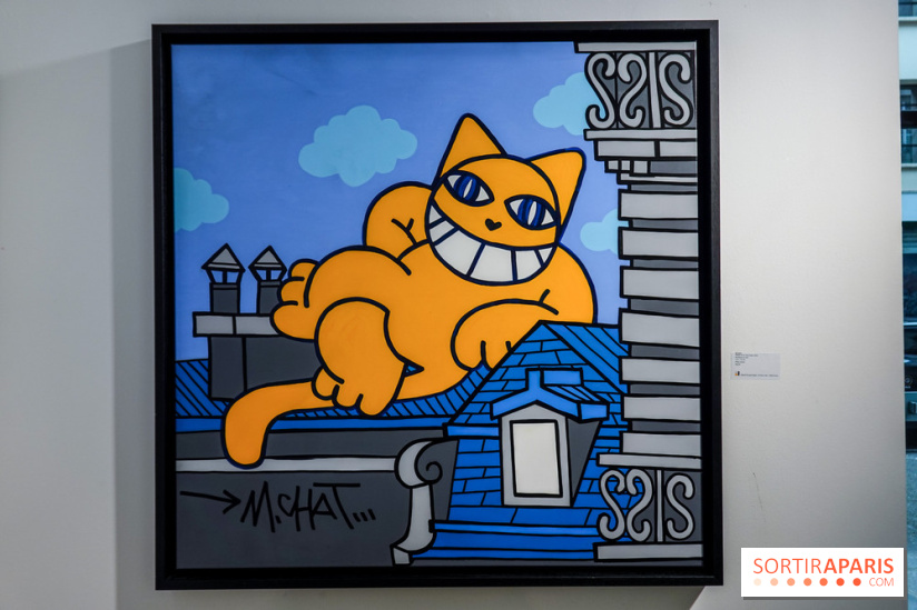 M. Chat, nos photos de son expo à la Galerie Brugier-Rigail