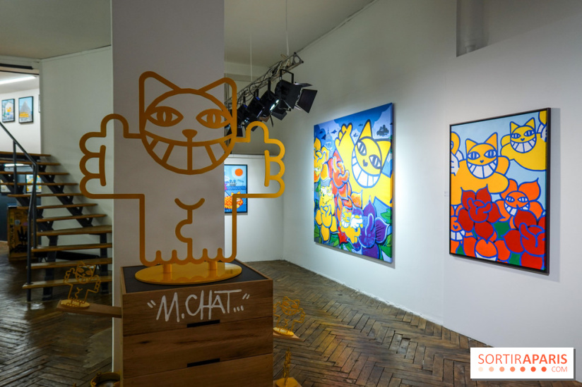 M. Chat, nos photos de son expo à la Galerie Brugier-Rigail - DSC05951