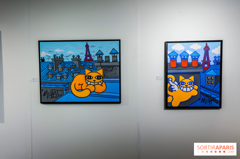 M. Chat, nos photos de son expo à la Galerie Brugier-Rigail