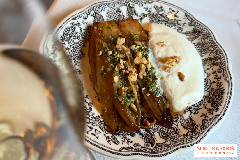 Au Trou Gascon - Endives braisées, sauce Mornay