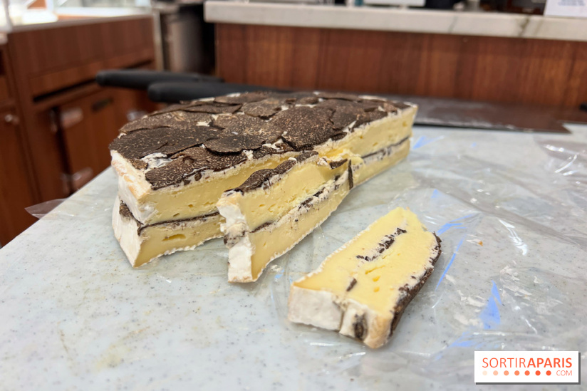 Fromagerie et cave à vin Source - Brie à la truffe