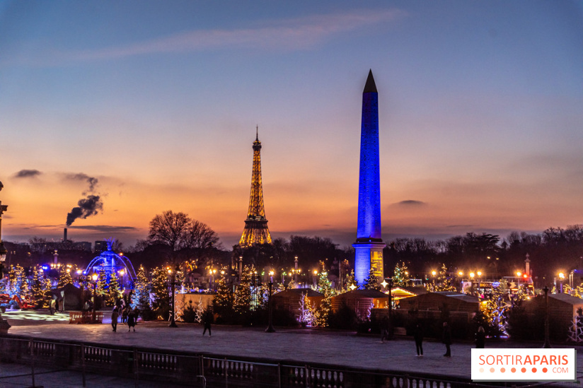 Le Marché de Noël de la Place de la Concorde à Paris -  A7C9393