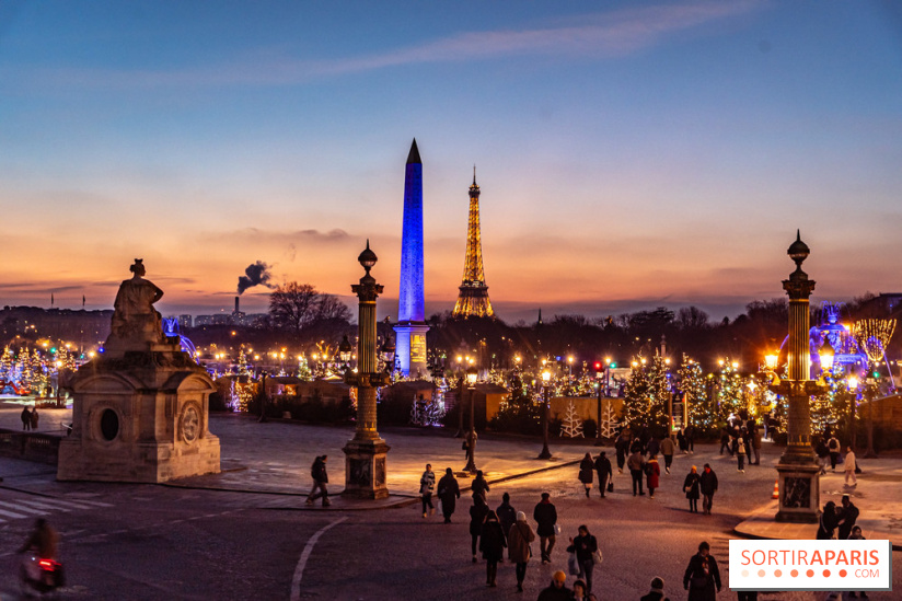 Le Marché de Noël de la Place de la Concorde à Paris