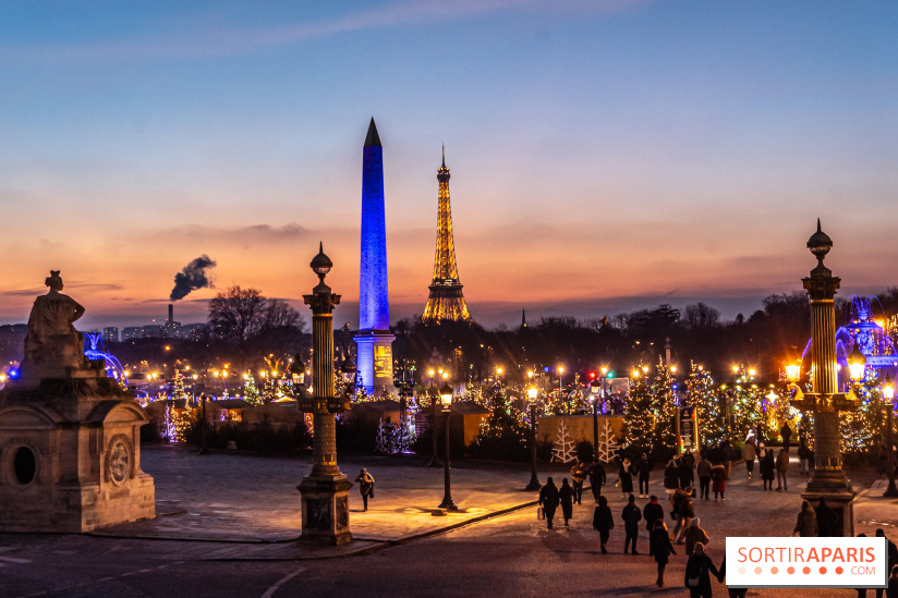 Le Marché de Noël de la Place de la Concorde à Paris