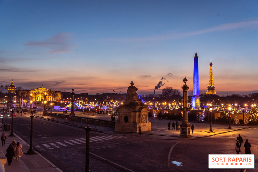 Le Marché de Noël de la Place de la Concorde à Paris