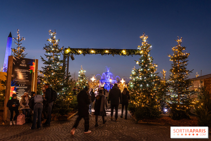 Le Marché de Noël de la Place de la Concorde à Paris -  A7C9413