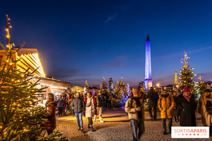 Le Marché de Noël de la Place de la Concorde à Paris