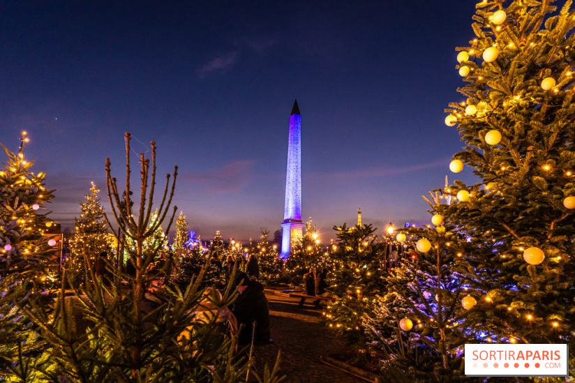 Le Marché de Noël de la Place de la Concorde à Paris