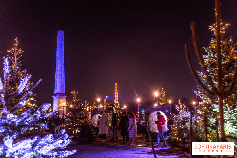 Le Marché de Noël de la Place de la Concorde à Paris