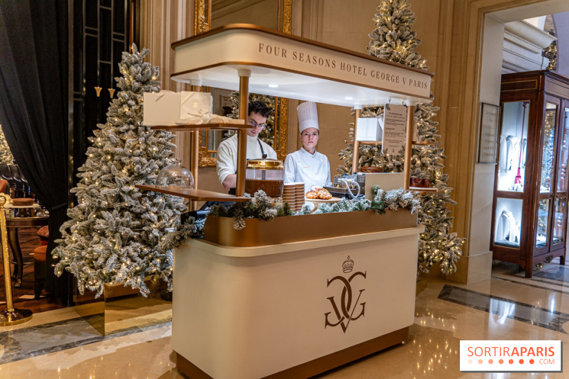 Le salon de thé de Noël du George V pour une pause gourmande - les photos  - Christmas Corner