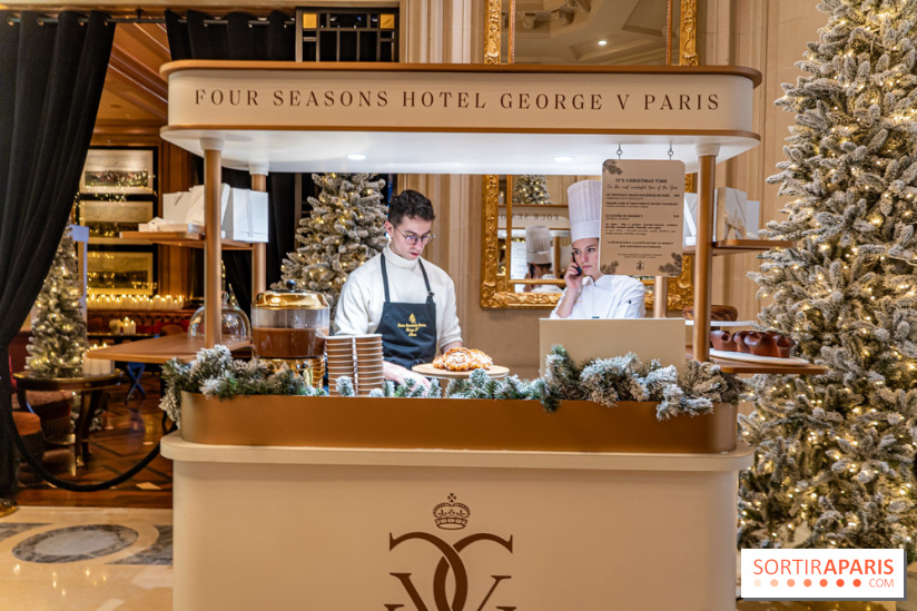 Le salon de thé de Noël du George V pour une pause gourmande - les photos  -  Christmas Corner