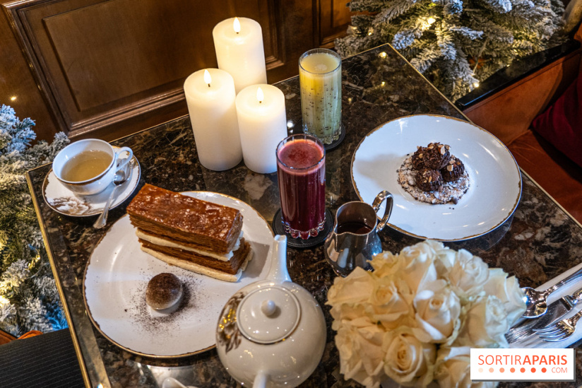 Le salon de thé de Noël du George V pour une pause gourmande - les photos