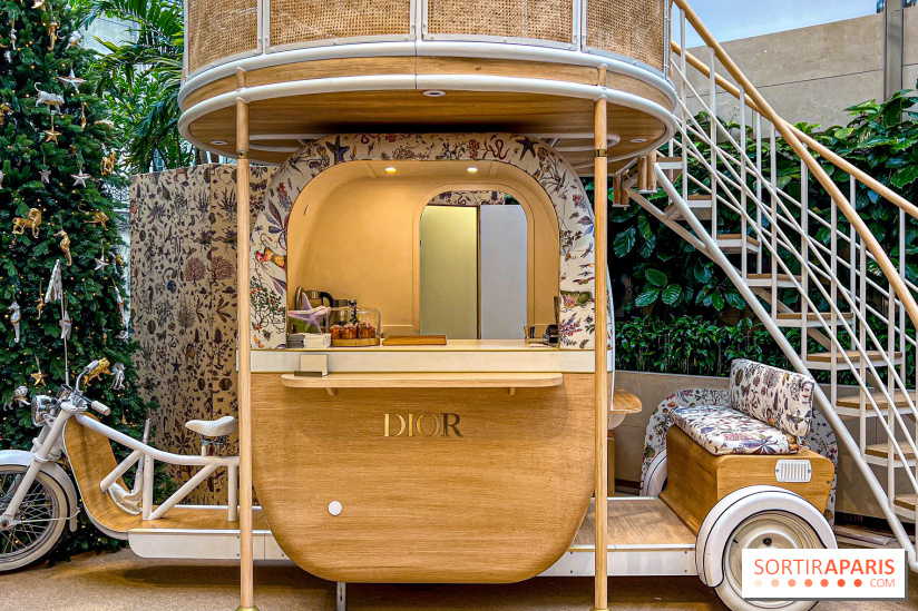 Le café éphémère Dior pour Noël 2024