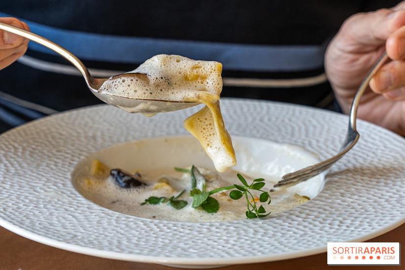 La Table du Château à Dampierre-en-Yvelines, le restaurant face au château - nos photos -  ravioles