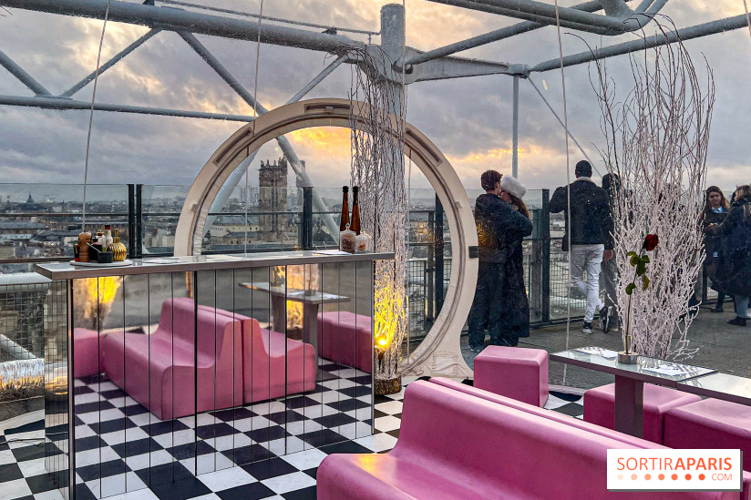 Bulle de rêves : la terrasse d'hiver du restaurant George au sommet du Centre Pompidou - IMG 5336 jpg
