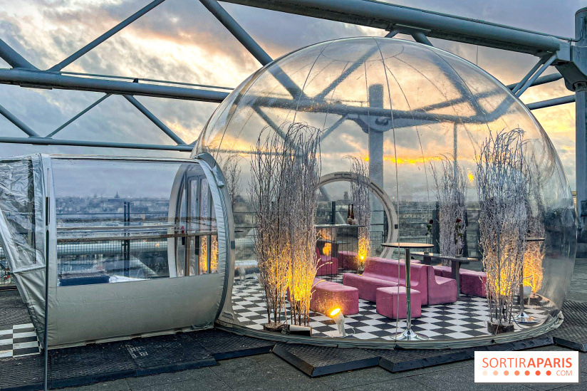 Bulle de rêves : la terrasse d'hiver du restaurant George au sommet du Centre Pompidou - IMG 5318 jpg 2
