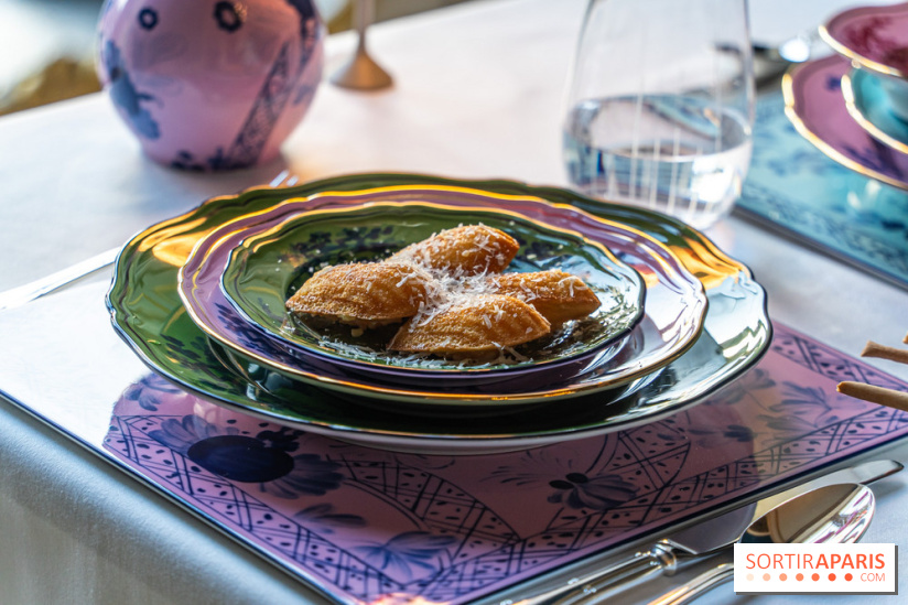 Café Ginori à Paris - tea time et apéritivo Place Vendôme - madeleine pecorino
