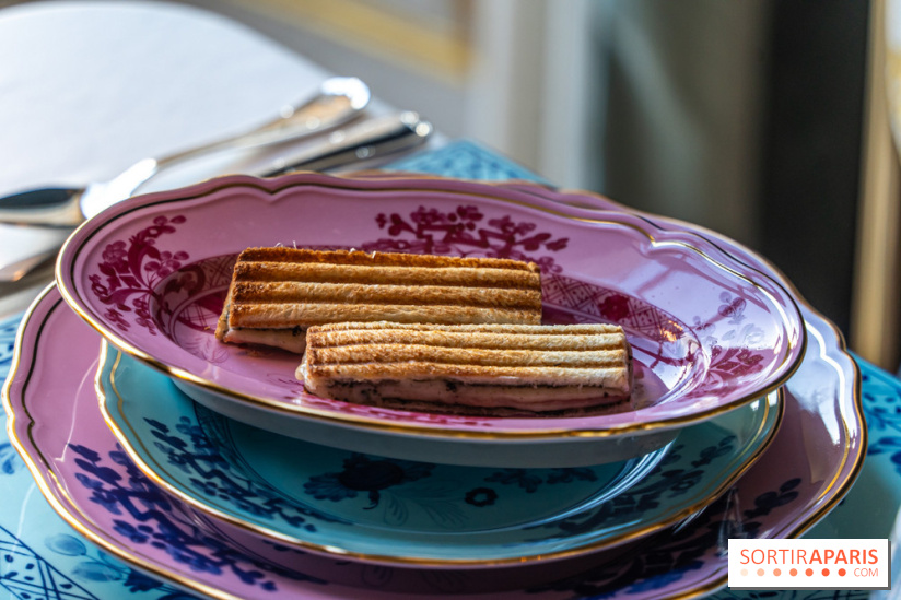 Café Ginori à Paris - tea time et apéritivo Place Vendôme - panini à la truffe fraiche
