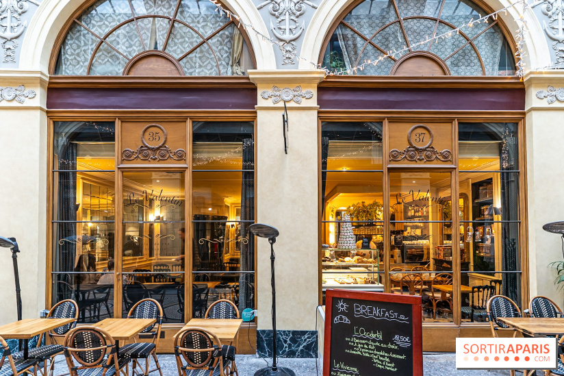Le Valentin, charmant salon de thé de la Galerie Vivienne