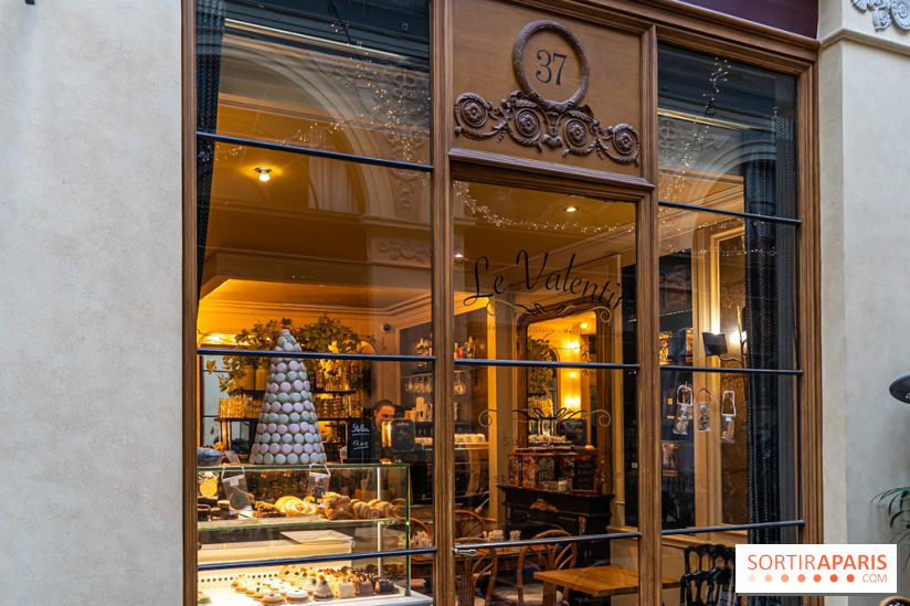 Le Valentin, charmant salon de thé de la Galerie Vivienne