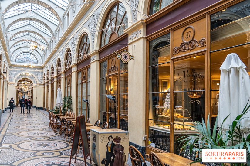 Le Valentin, charmant salon de thé de la Galerie Vivienne