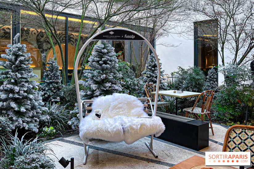 La terrasse d'hiver 2024 de l'hôtel 5* Maison Albar - Le Vendôme : un Tea Time à prix tout doux !