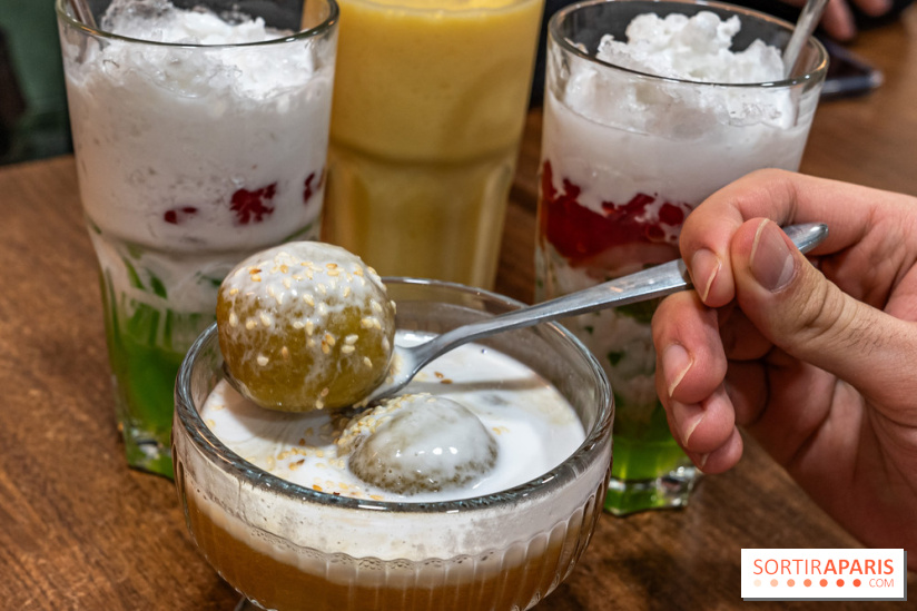 Mây Hồng, le restaurant vietnamien du 111 avenue d'Ivry Paris 13e -  desserts