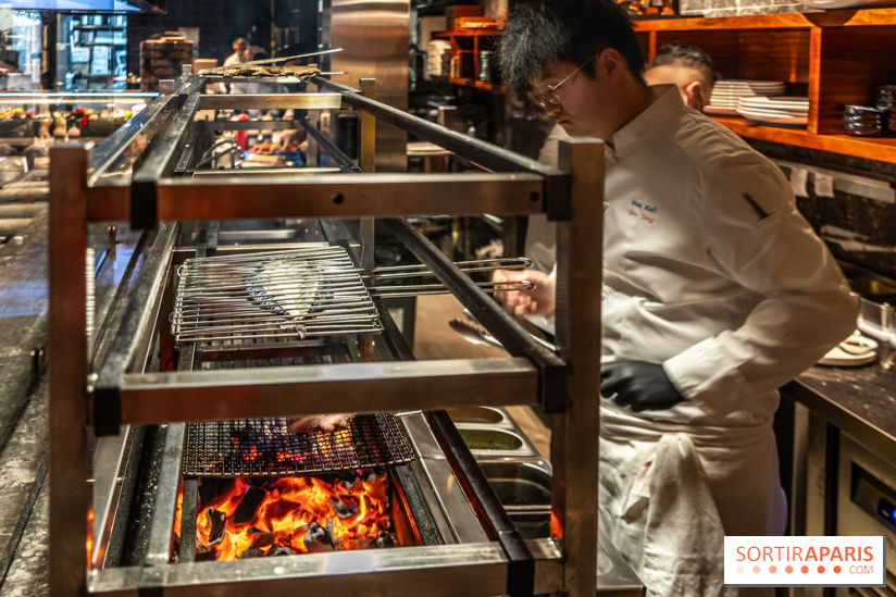 Pink Koï Paris - restaurant japonais -  Robata - chef Shu Ding