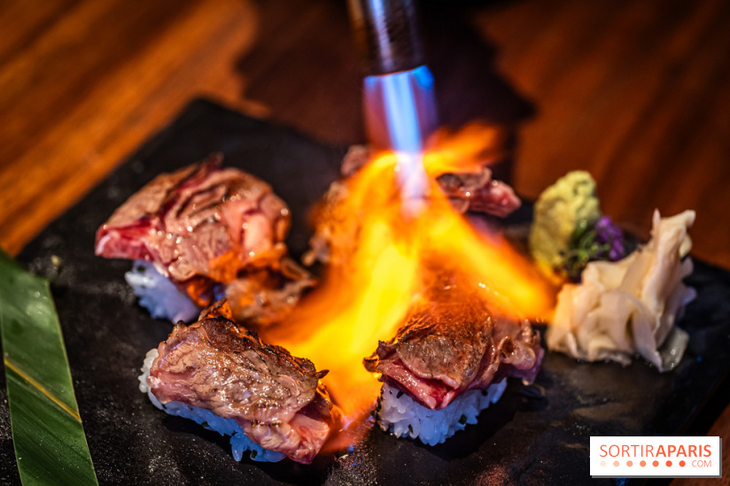 Pink Koï Paris - restaurant japonais -  Sushi Wagyu