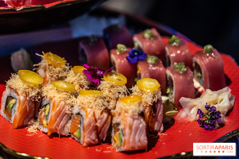 Pink Koï Paris - restaurant japonais -  Rolls 