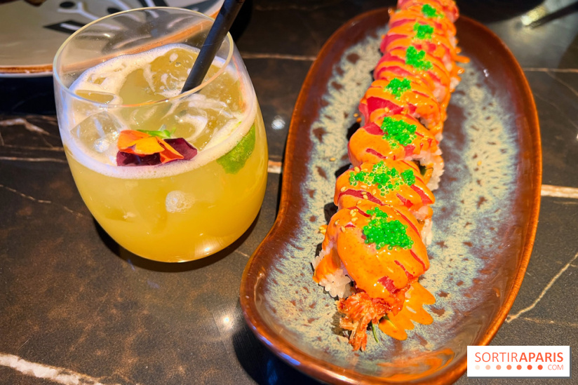 Benihana - Mocktail et rolls
