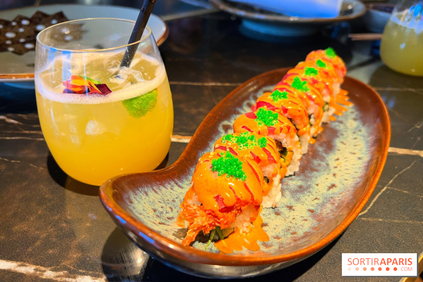 Benihana - Mocktail et rolls