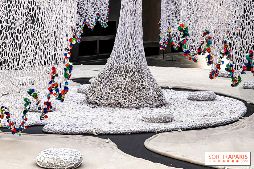 Le La Serpent, l'exposition gratuite, monumentale et immersive d'Ernesto Neto au Bon Marché Rive Gauche