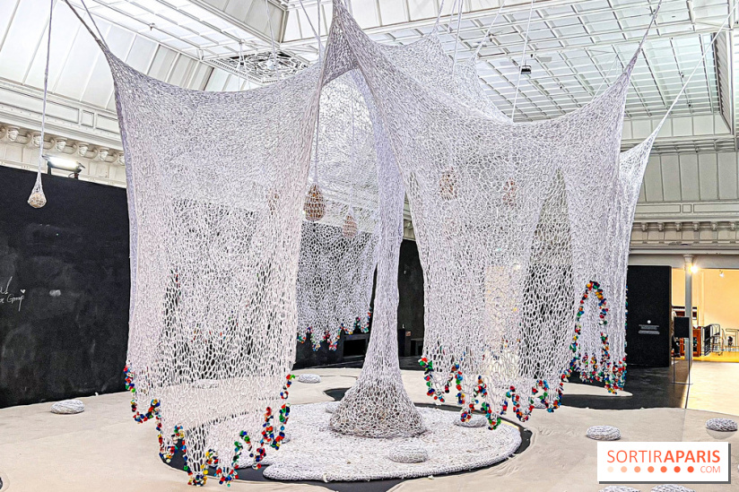 Le La Serpent, l'exposition gratuite, monumentale et immersive d'Ernesto Neto au Bon Marché Rive Gauche - IMG 8151 jpg