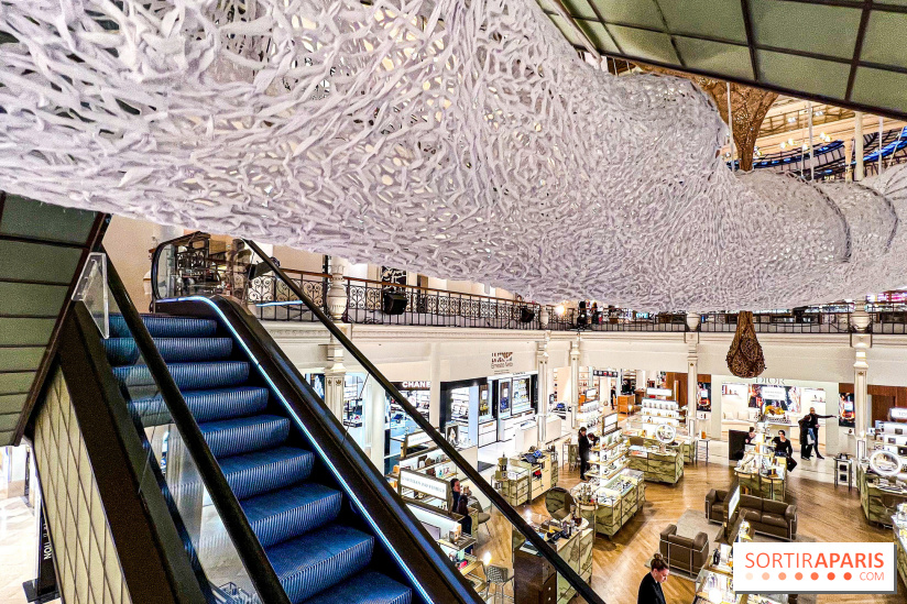 Le La Serpent, l'exposition gratuite, monumentale et immersive d'Ernesto Neto au Bon Marché Rive Gauche