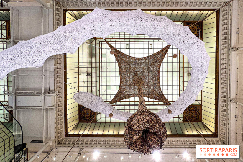 Le La Serpent, l'exposition gratuite, monumentale et immersive d'Ernesto Neto au Bon Marché Rive Gauche