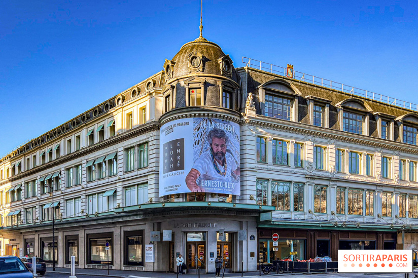 Le La Serpent, l'exposition gratuite, monumentale et immersive d'Ernesto Neto au Bon Marché Rive Gauche - IMG 8193 jpg