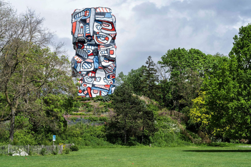 La Tour aux figures de Jean Dubuffet, au parc de l'Ile Saint-Germain © CD92 - O. Ravoire