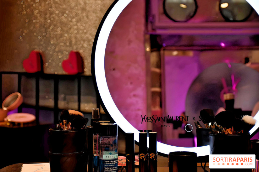Le Pop-Up Store Yves Saint-Laurent Beauté à Pairs