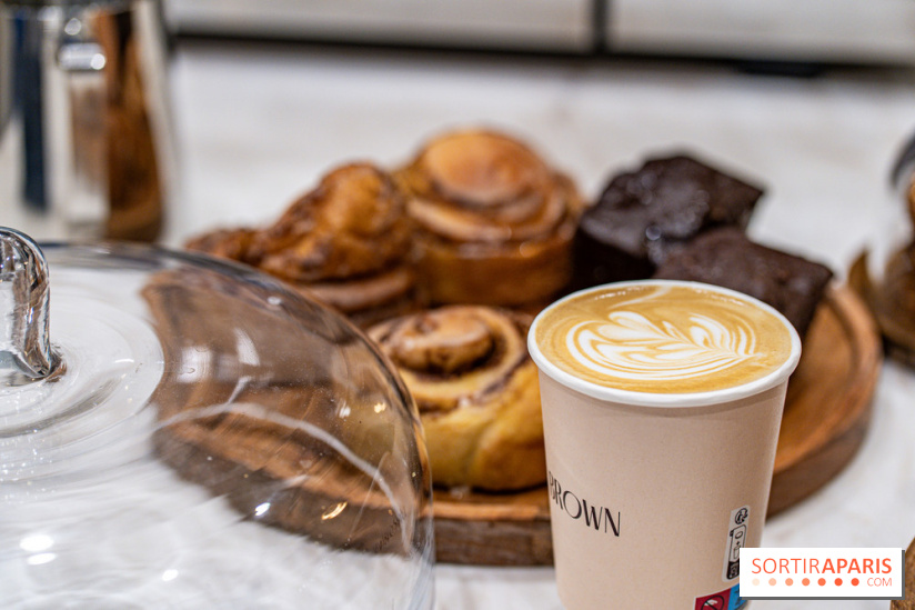 Brown Coffee shop
