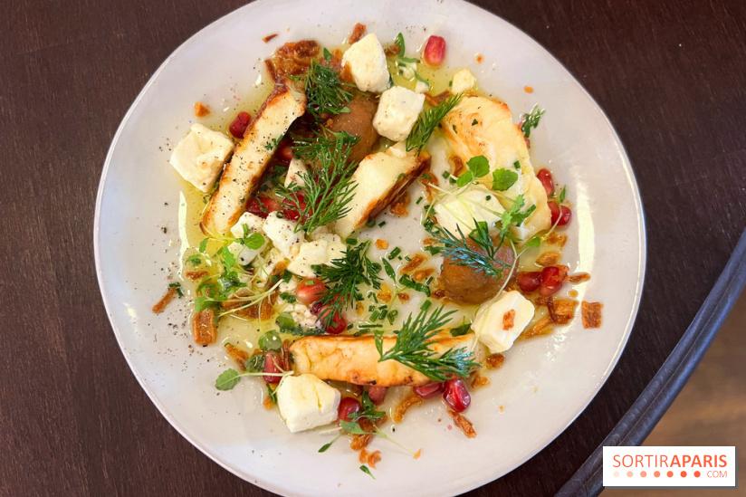 L'Almanach Montmartre - Halloumi et feta rôtis