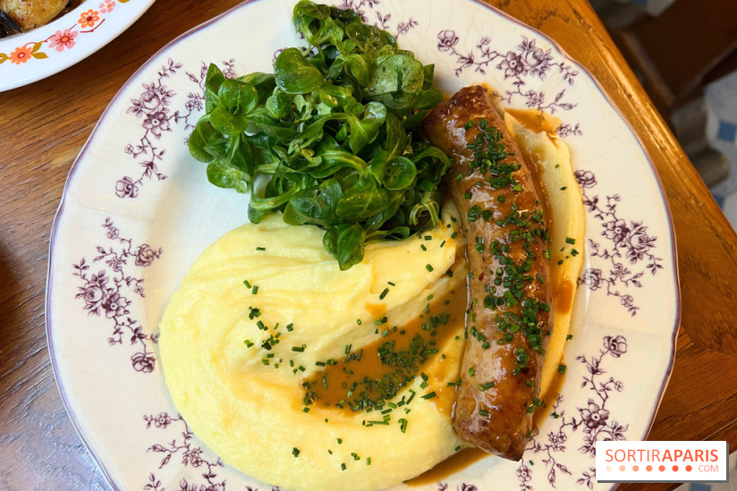 Bistrot Darsy - Saucisse au couteau purée