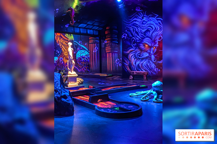 Ocean 12, le mini-golf indoor pour toute la famille à Bercy Village