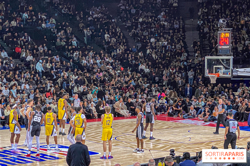 NBA Paris Games - basket spurs pacers accor arena