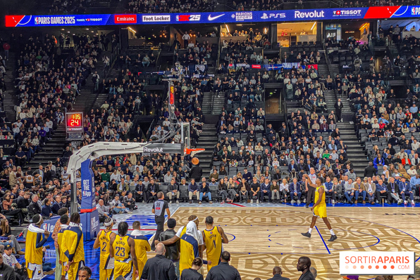 NBA Paris Games - basket spurs pacers accor arena