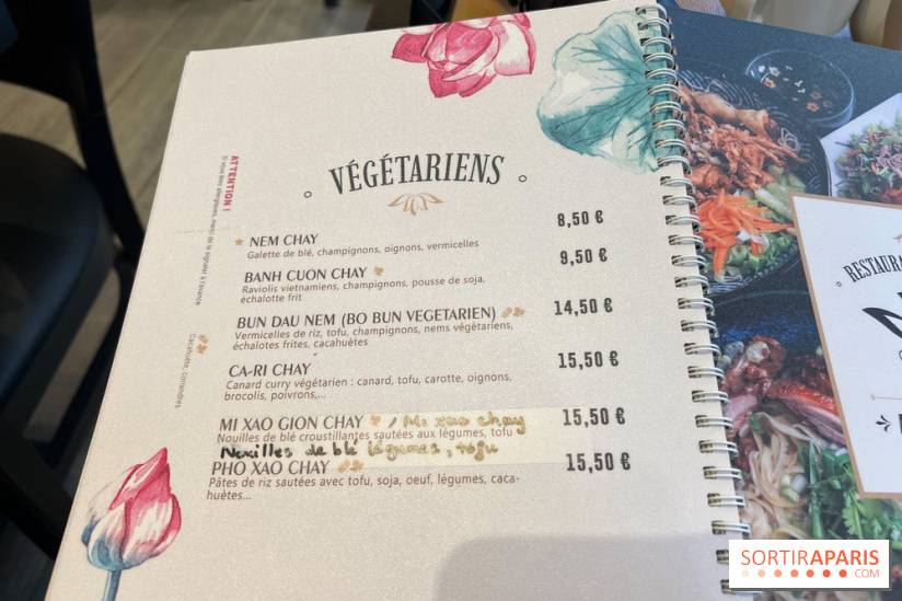 Chez An - Au coin du Vietnam, restaurant vietnamien du 14e à Paris - carte - menu